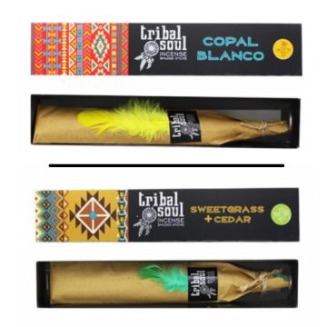 tribal soul copal blanco / tribal soul sweetgrass cedar